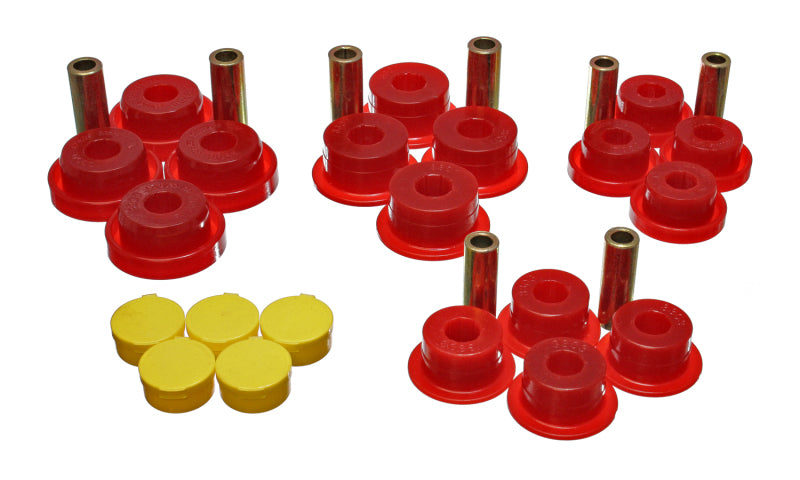 Energy Suspension Control Arm Bushing Set Red Dodge Ram 2500 All 1994-1998 5.3120R Photo - Primary