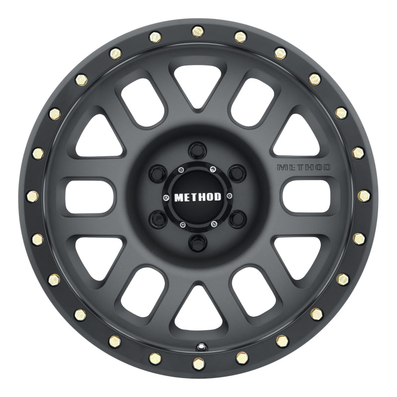 Method Race Wheels MR309 Grid Wheel Titanium / Black Street Loc 18x9 +18 6x135 MR30989016818 Photo - Close Up
