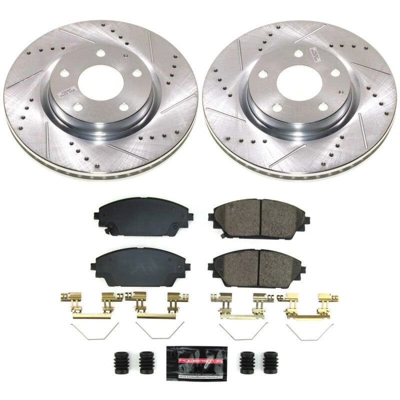 PowerStop Power Stop 20-22 Mazda CX-30 Front Z23 Evolution Brake Kit K8755 K8755 Photo - Primary