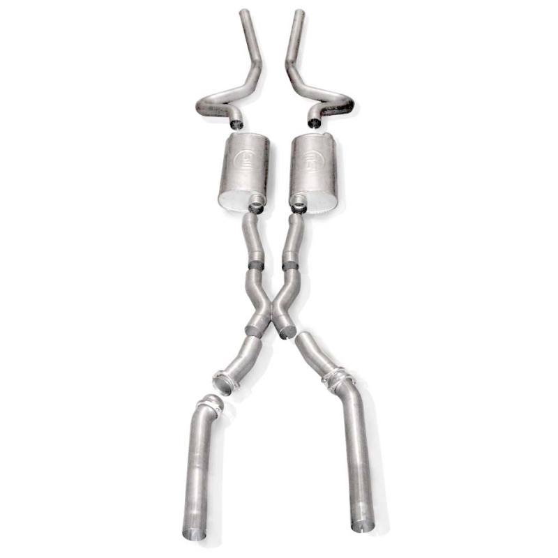 Stainless Works Chevy Chevelle Small/Big Block 1968-72 Exhaust 3in System with X-pipe 687239 687239 Photo - Primary