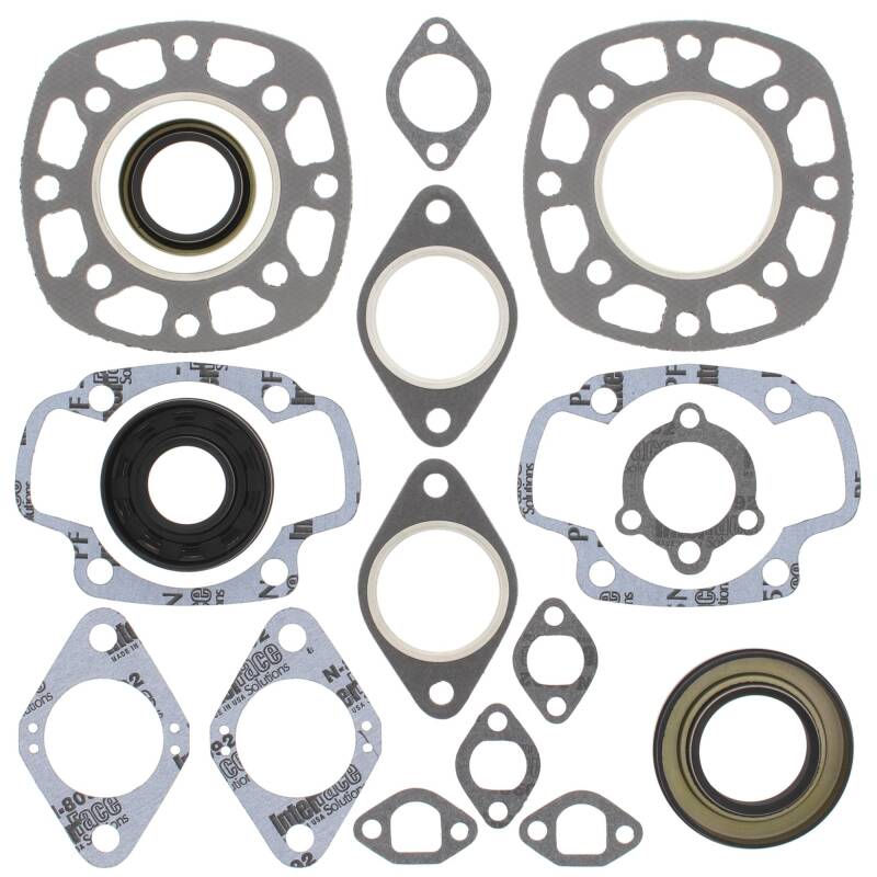 Vertex Pistons Vertex Gaskets 78-80 Kawasaki Invader Liquid LC/2 Complete Gasket Kit w/ Oil Seals 711149 711149 Photo - Primary