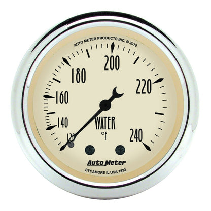 AutoMeter Gauge Kit 5 Pc. 3-1/8in. & 2-1/16in. Mech. Speedo. Wtmp & Oilp Antq Beige 1811 1811 User 1
