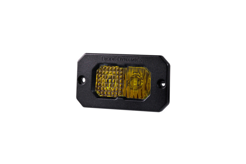 Diode Dynamics Stage Series 2in LED Pod Sport - Yellow Combo Flush ABL (Single) DD6730S DD6730S Photo - Primary