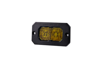 Diode Dynamics Stage Series 2in LED Pod Sport - Yellow Combo Flush ABL (Single) DD6730S DD6730S Photo - Primary