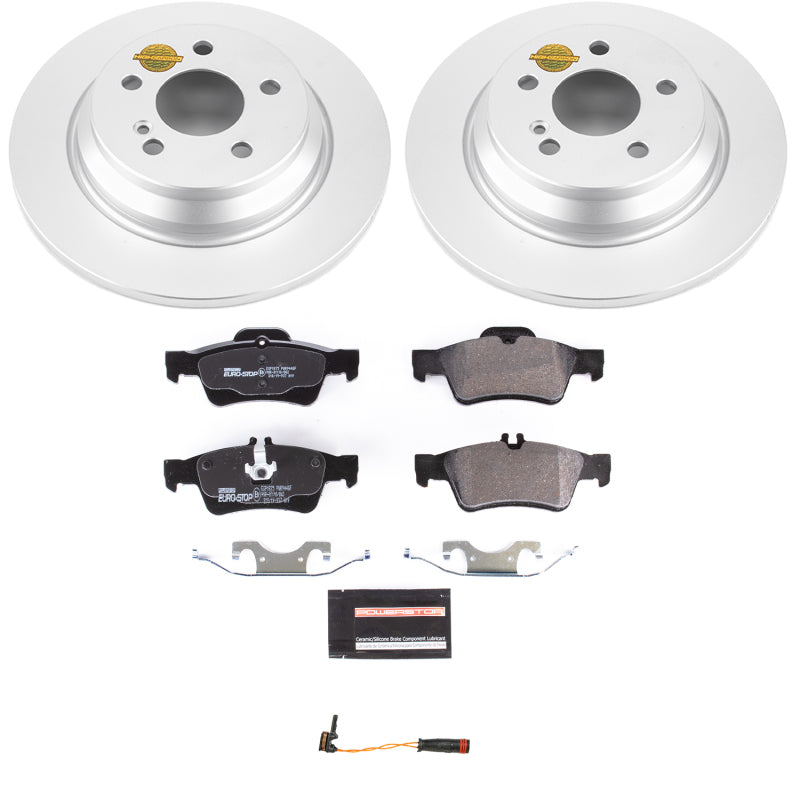 PowerStop Power Stop 10-13 Mercedes-Benz S400 Rear Euro-Stop Brake Kit ESK6566 ESK6566 Photo - Primary