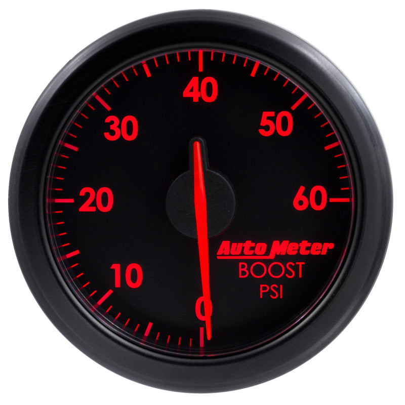 Autometer 2-1/16" Boost, 0-60 Psi, Airdrive, Black 9160-T User 2
