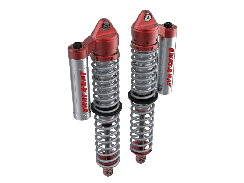 aFe 17-19 Polaris RZR 925/1000cc Sway-A-Way 2.5 Front Coilover Kit w/ PB Reservoirs and Comp Adj 851-5600-04-CA 851-5600-04-CA Photo - Primary