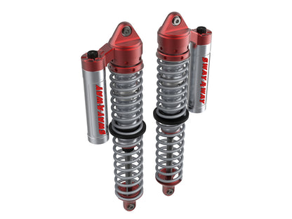 aFe 17-19 Polaris RZR 925/1000cc Sway-A-Way 2.5 Front Coilover Kit w/ PB Reservoirs and Comp Adj 851-5600-04-CA 851-5600-04-CA Photo - Primary