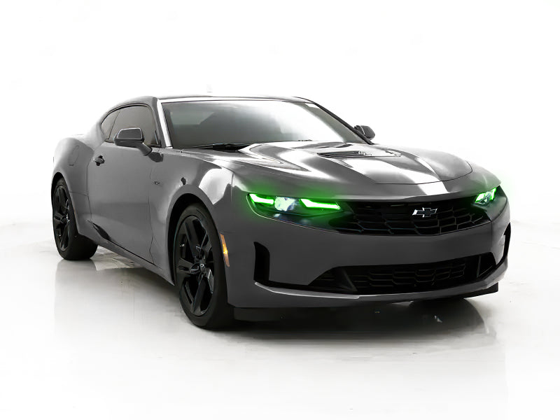 ORACLE Lighting Oracle 19-21 Chevy Camaro LS/LT RGB+A Headlight DRL Upgrade Kit - ColorSHIFT w/ Simple Controller 1418-504 1418-504 Photo - Mounted