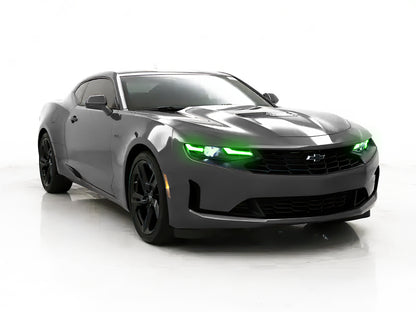 ORACLE Lighting Oracle 19-21 Chevy Camaro LS/LT RGB+A Headlight DRL Upgrade Kit - ColorSHIFT w/ Simple Controller 1418-504 1418-504 Photo - Mounted