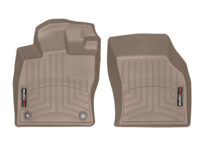 WeatherTech 2019+ Volkswagen Jetta Front FloorLiner - Tan (Automatic Trans Only) 4513171 4513171 Photo - Unmounted