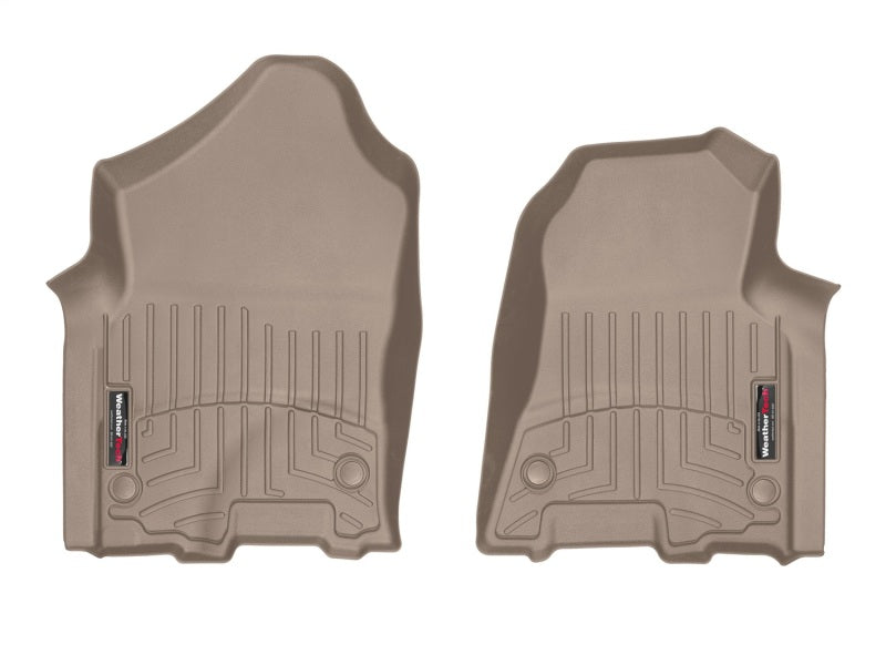 WeatherTech 2019+ Dodge Ram Front FloorLiner - Tan 4514281 4514281 Photo - Unmounted