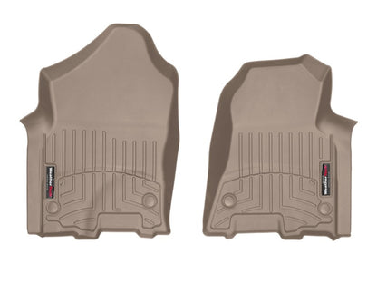 WeatherTech 2019+ Dodge Ram Front FloorLiner - Tan 4514281 4514281 Photo - Unmounted