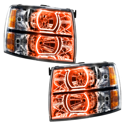 ORACLE Lighting Oracle 07-13 Chevrolet Silverado SMD HL - Square - ColorSHIFT w/ BC1 Controller 8188-335 8188-335 Photo - out of package