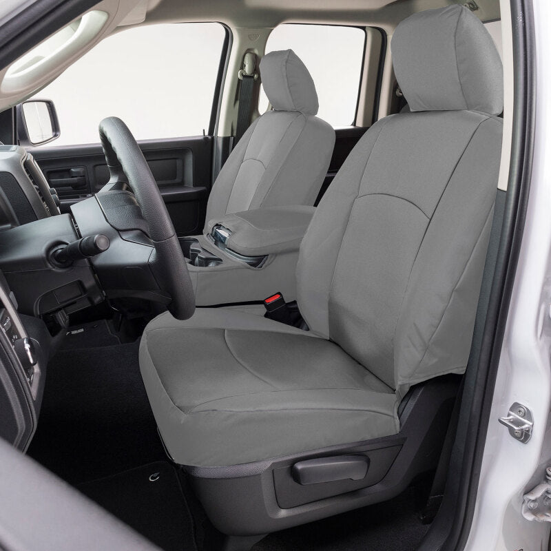 Covercraft 24-25 Ford F250-F550 Endura PrecisionFit Custom Front Row Seat Covers-Silver/Silver GTF4423ABENSS GTF4423ABENSS Photo - Primary