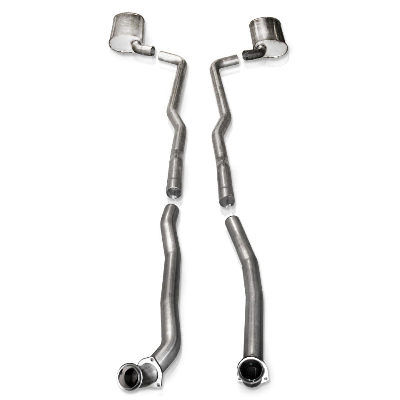 Stainless Works 1968-72 Corvette Exhaust BB Automatic Trans 2-1/2in Factory Connect V6814300S V6814300S Photo - Primary