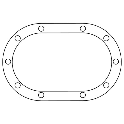 Cometic Gasket Cometic Sprint Midget Quick Change Gear Housing .032in AFM Differential Cover Gasket - 10 Bolt C15236 C15236 Photo - Primary