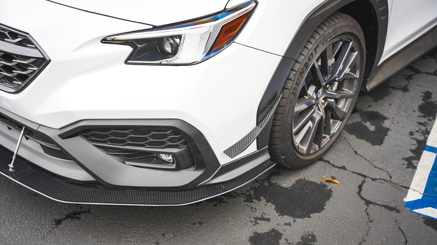 APR Subaru WRX Carbon Fiber Wind Splitter w/ Rods 2022-Up