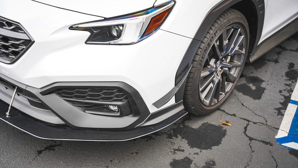 APR Subaru WRX Carbon Fiber Front Bumper Canards 2022-Up
