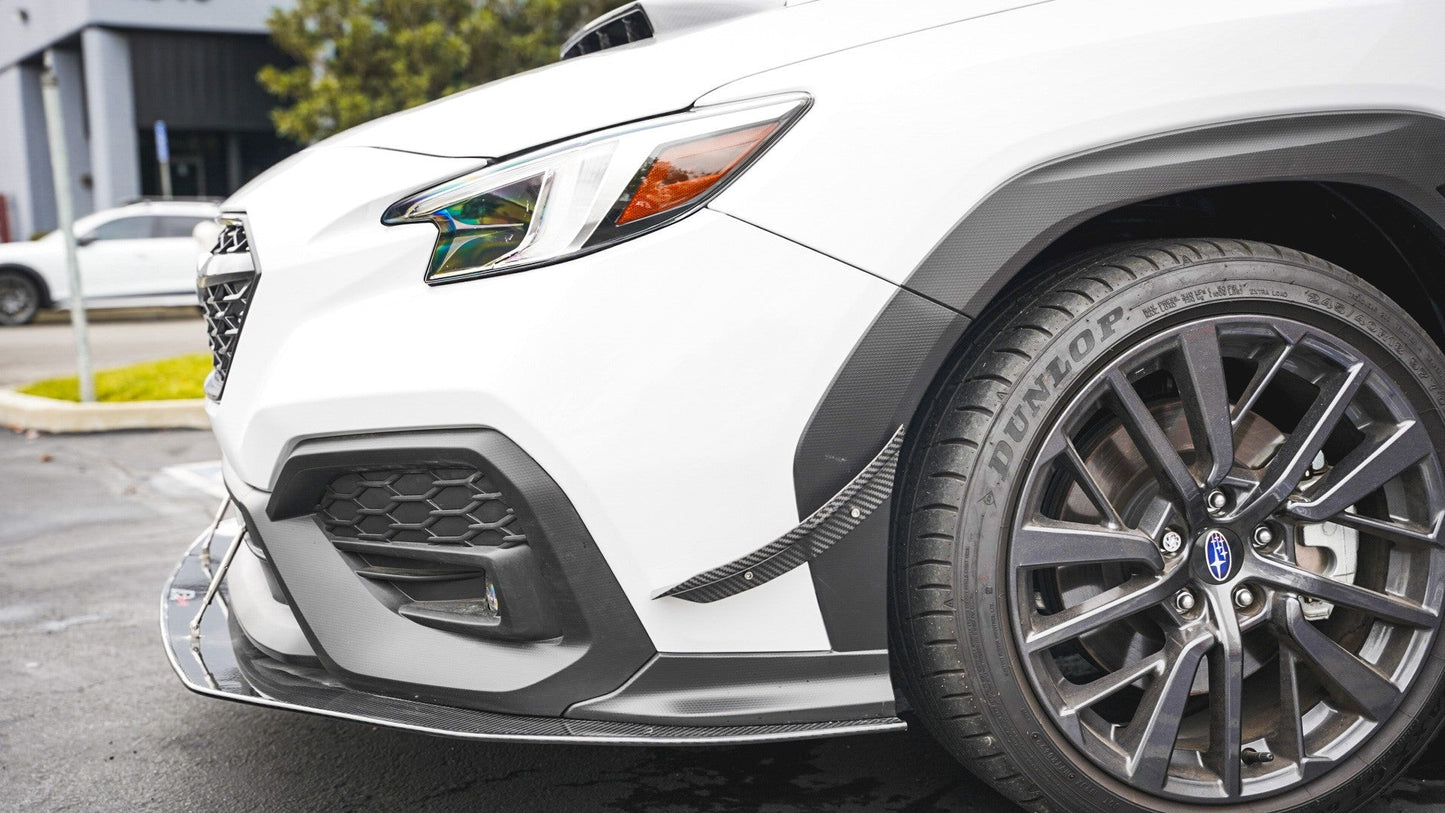 APR Subaru WRX Carbon Fiber Wind Splitter w/ Rods 2022-Up