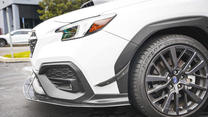 APR Subaru WRX Carbon Fiber Wind Splitter w/ Rods 2022-Up