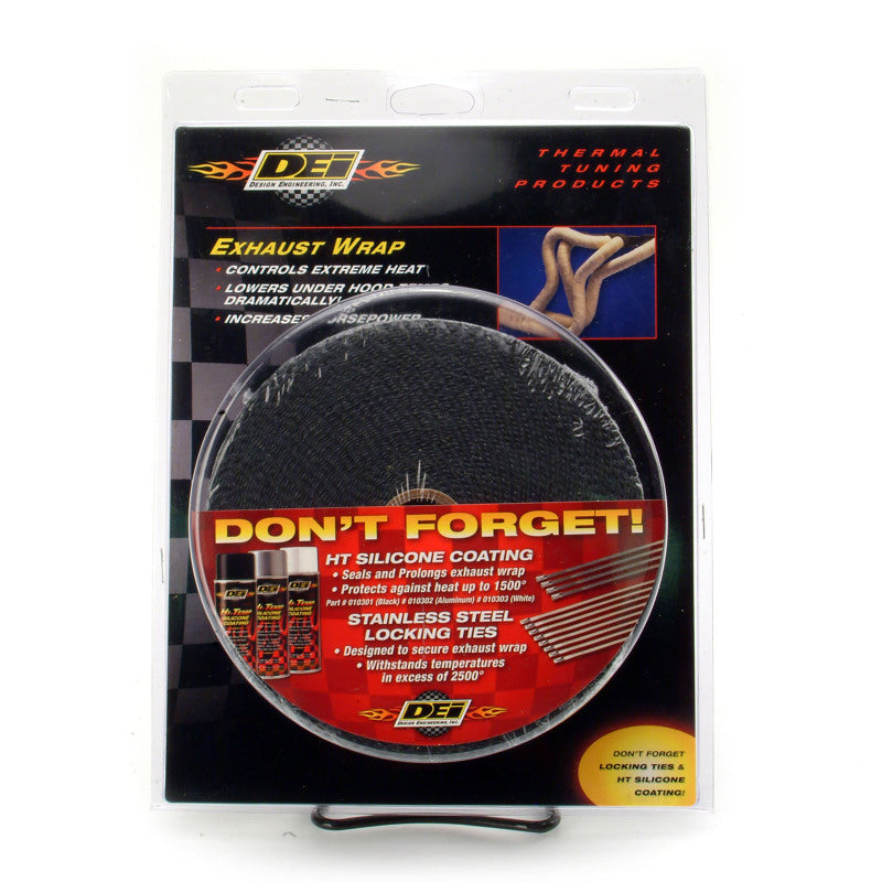 DEI Exhaust Wrap 2in x 50ft - Black 10108 10108 Photo - Unmounted
