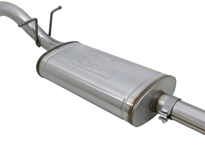 aFe Cat-Back Exhaust System MACH Force-Xp Hi-Tuck 3 IN 409 Stainless Steel 49-44099-P Photo - Unmounted