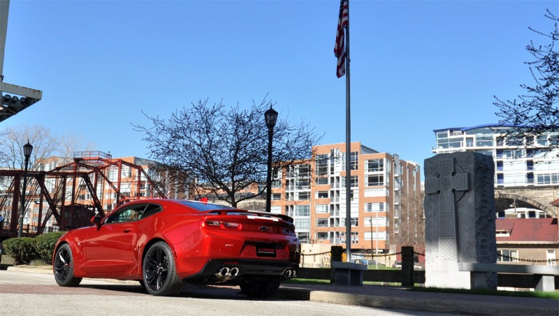 Corsa Performance 16-19 Chevrolet Camaro SS, ZL1 2.75" Dual Rear Exit Catback Exhaust 14770 Photo - Mounted