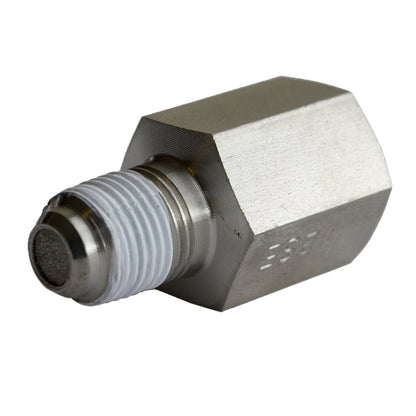 Autometer Fitting, Snubber Adapter, 1/8" Npt Male To 1/8" Npt Female, Steel 3279 Photo - Primary