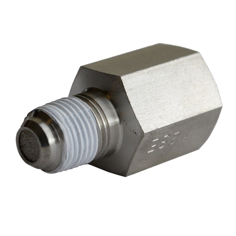 Autometer Fitting, Snubber Adapter, 1/8" Npt Male To 1/8" Npt Female, Steel 3279 Photo - Primary