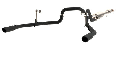 MBRP 2015 Ford F-150 5.0L 3in Cat Back Dual Split Rear Exit Black Exhaust S5258BLK Photo - Primary