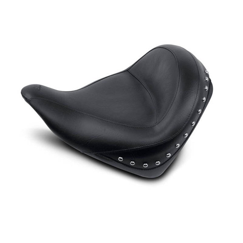 Mustang Motorcycle Mustang 10-21 Honda VT1300CX Fury Wide Touring Solo Seat w/Studs - Black 76280