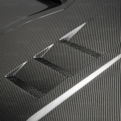 Seibon Carbon Fiber Hood for 2017-2021 Honda Civic Type R HD17HDCVR-TS Photo - Primary