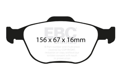 EBC Disc Brake Pad Set DP21641 Photo - Primary