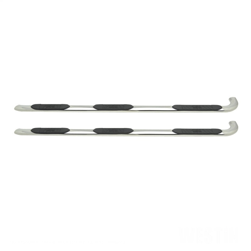 Westin 2015-2018 Ford F-150 SuperCab (6.5ft Bed) Platinum 4 Oval WTW Nerf Step Bars - SS 24-54610 24-54610 Photo - Unmounted