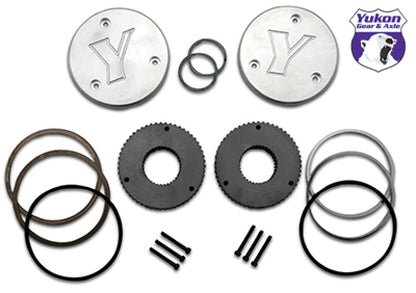 Yukon Gear & Axle Yukon Gear Hardcore Drive Flange Kit For Dana 44 / 30 Spline Outer Stubs. Non-Engraved Caps YHC50002 YHC50002 Photo - Primary