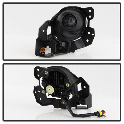 Spyder 17-18 Mazda 3 OEM Style Full LED Fog Light w/Switch - Clear (FL-MM32017-LED-C) 9043192 9043192 Photo - Unmounted