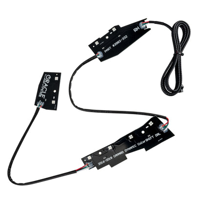 ORACLE Lighting Oracle 16-18 Chevy Camaro Dynamic Headlight DRL Upgrade Kit - ColorSHIFT - Dynamic 3982-332 3982-332 Photo - Mounted