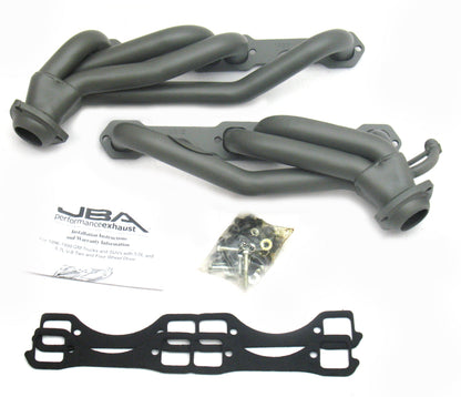 JBA 96-00 GM Truck 5.0L/5.7L SBC w/o A.I.R. 1-1/2in Primary Ti Ctd Cat4Ward Header 1832SJT 1832SJT Photo - Primary