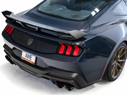 AWE Tuning AWE 2024 Ford Mustang Dark Horse S650 RWD SwitchPath Catback Exhaust w/ Quad Diamond Black Tips 3025-43375 3025-43375 Photo - Mounted