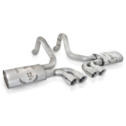 Stainless Works 1997-04 Corvette C5 3in Axleback Quad 3-1/2in Slash-Cut Tips VC53CBQUAD VC53CBQUAD Photo - Primary