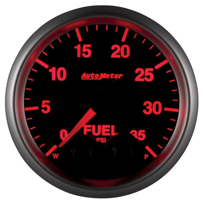 Autometer Elite 2-1/16in 0-35 PSI Fuel Pressure Stepper Motor w/ Peak & Warn 5661 5661 User 6