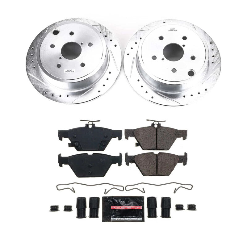 PowerStop Power Stop 2021 Subaru WRX Rear Z23 Evolution Brake Kit K9014 K9014 Photo - Primary