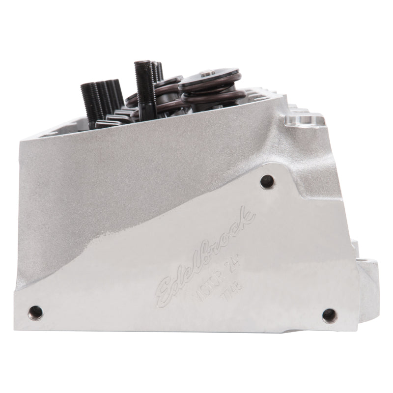 Edelbrock Cyl Head Bbc Victor Jr 24 Deg Rect Port 300cc 106cc Combustion Chamber 77485 Photo - out of package