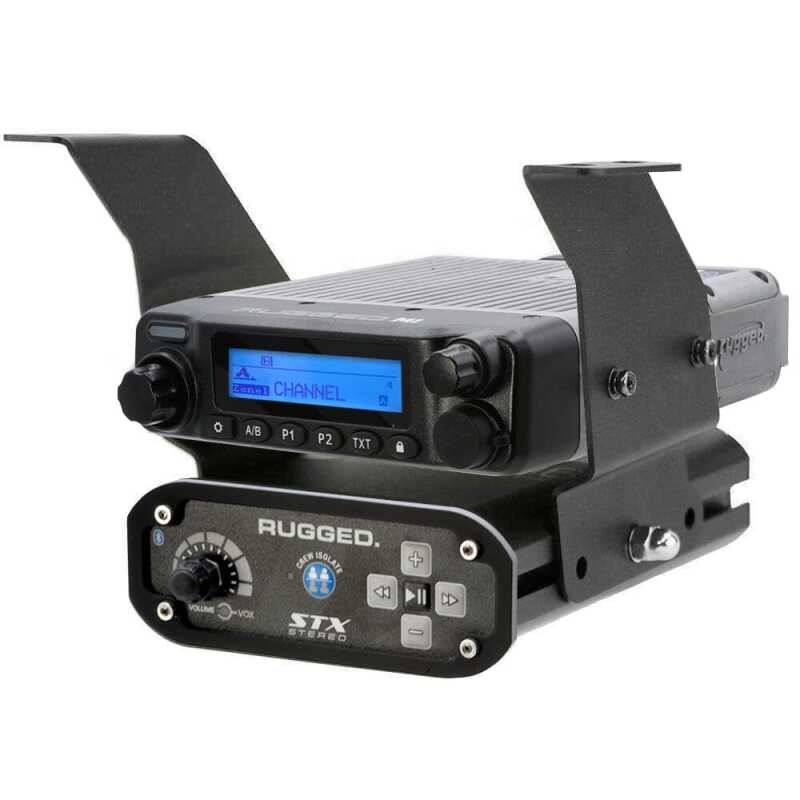 Rugged Radios Polaris XP1 Below Dash Mount - M1 / G1 / RM60 / RDM-DB / GMR45 MT-XP1-BD-RM60 MT-XP1-BD-RM60 Photo - Primary