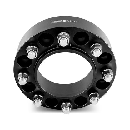 Borne Off-Road Wheel Spacers - 8X170 - 125 - 50mm - M14 - Black BNWS-002-500BK BNWS-002-500BK Photo - Primary