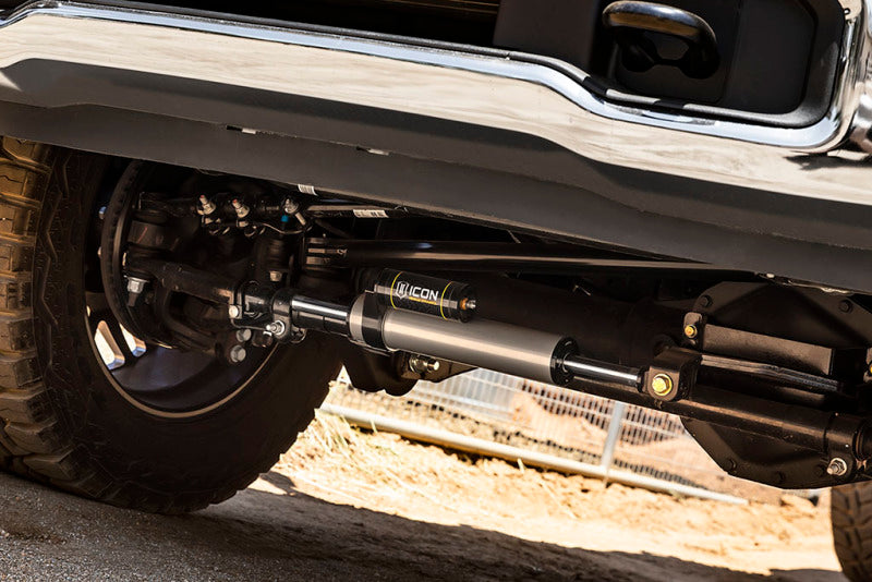 ICON 2005+ Ford F-250/F-350 2.5 Centerline Steering Stabilizer Kit 65053 65053 Photo - Mounted