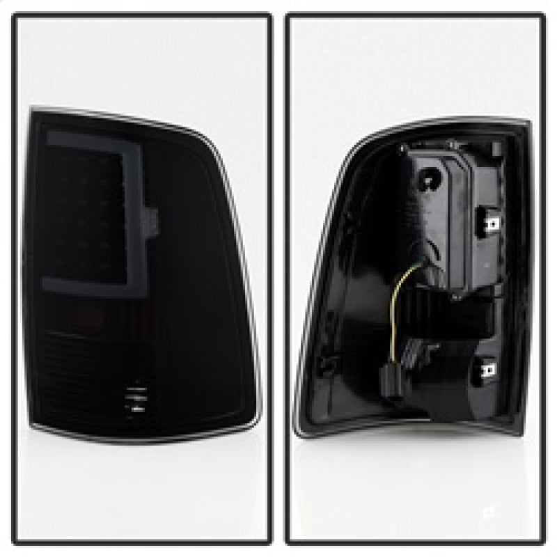 SPYDER xTune 13-18 Dodge Ram 1500 (LED Model Only) LED Tail Lights - Blk Smk (ALT-ON-DRAM13V2-LBLED-BSM) 9041020 9041020 Photo - Unmounted