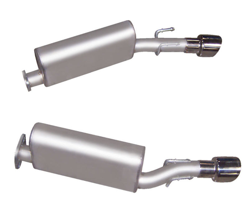 Gibson Axle Back Dual Exhaust S ystem Stainless GIB618000 618000 Photo - Primary
