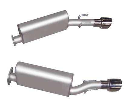 Gibson Axle Back Dual Exhaust S ystem Stainless GIB618000 618000 Photo - Primary